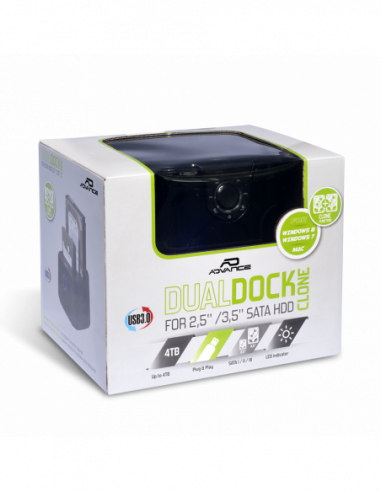 DUALDOCK CLONE 2.5" / 3.5"