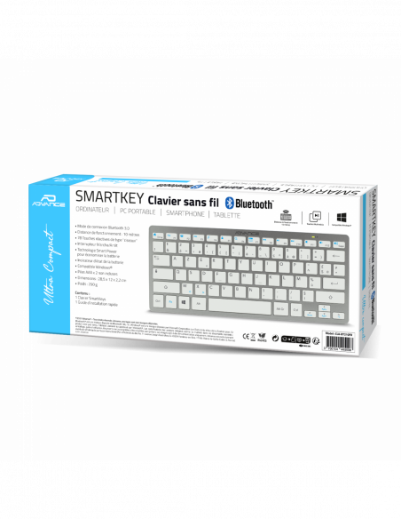 SMARTKEYS Bluetooth Keyboard