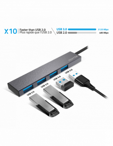 XPAND SMART USB 3.0 / HUB 4 x USB 3.0