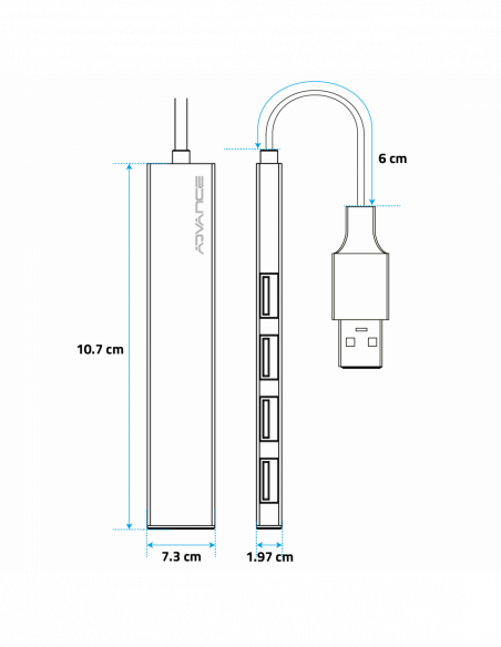 XPAND SMART USB 3.0 / HUB 4 x USB 3.0
