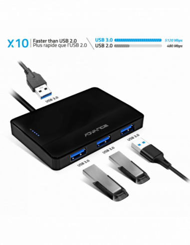 XPAND STARTER USB 3.0 / HUB 4 x USB 3.0