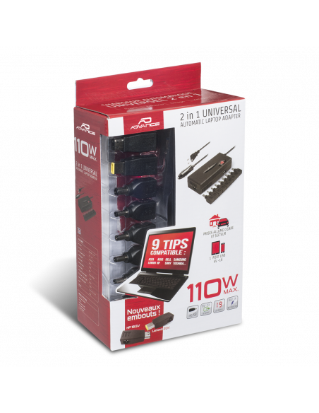 Cargador universal POWERUP 2en1 de 90W