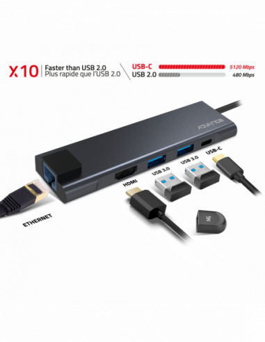 XPAND SMART USB-C / HUB 5 in 1
