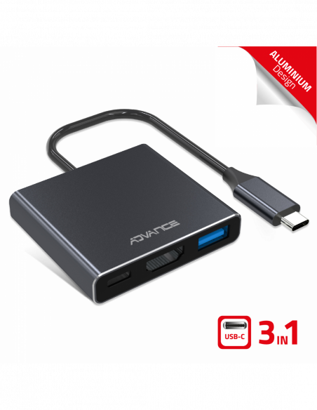 XPAND SMART USB-C / HUB 3 em 1