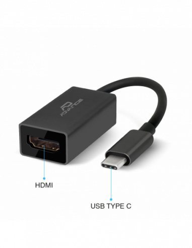 ADATTATORE USB-C A HDMI 4K