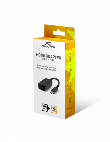 ADATTATORE USB-C A HDMI 4K