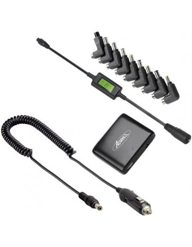 POWERUP Mini Universal-LCD-Ladegerät 90W