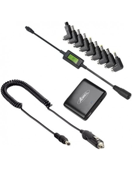 Cargador universal LCD POWERUP Mini de 90W