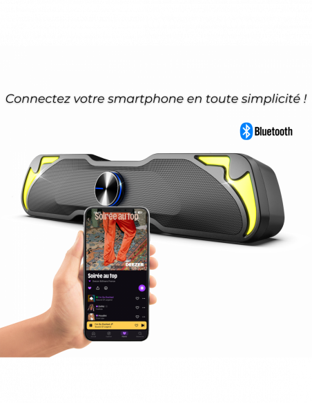 SOUNDPHONIC RGB 6W RMS BLUETOOTH