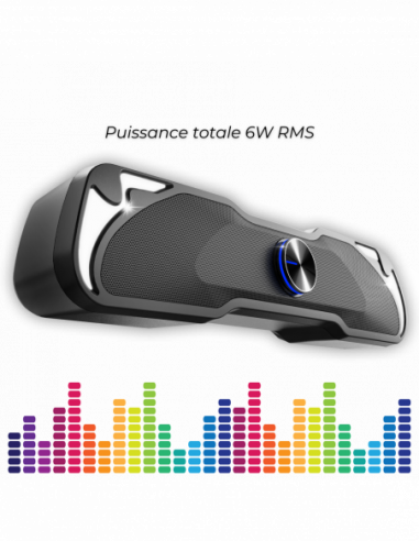 SOUNDPHONIC RGB 6W RMS BLUETOOTH