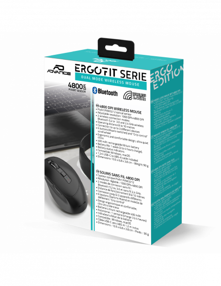 ERGOFIT Souris sans fil