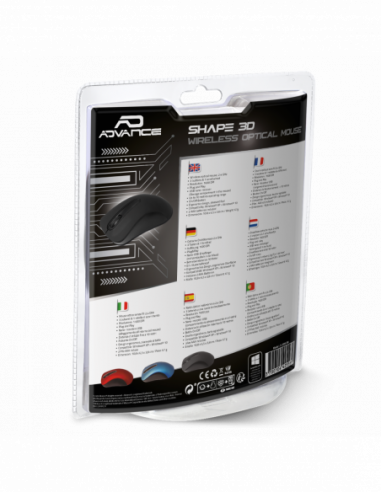 Mouse sem fio SHAPE 3D
