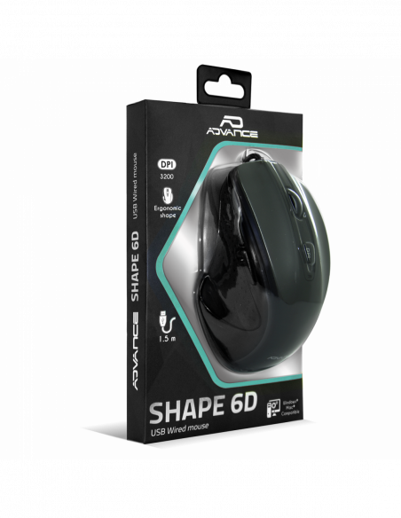 Ratón SHAPE 6D