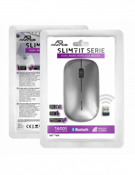 Mouse sem fio SLIMFIT