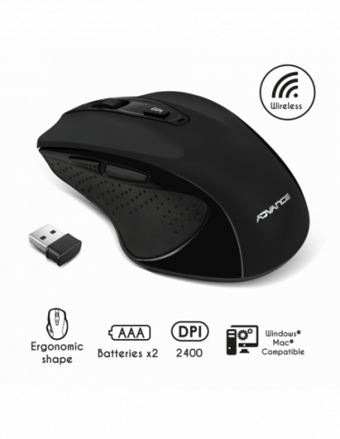 Ratón inalámbrico SHAPE 6D