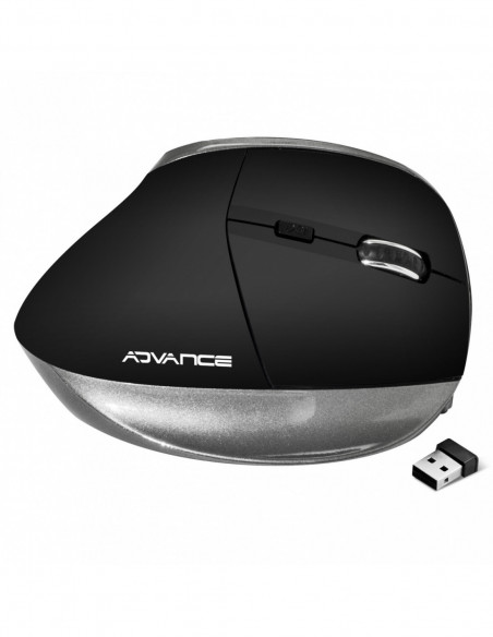 VERTICAL PLUS Mouse senza fili RF 2.4 GHz