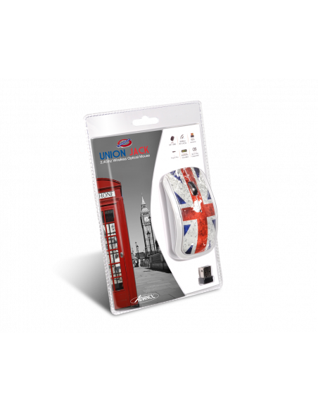 Mouse senza fili Union Jack