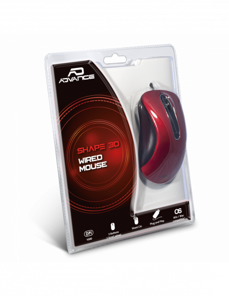 SHAPE 3D Souris filaire USB