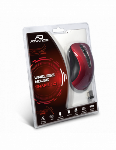 SHAPE 3D Draadloze muis