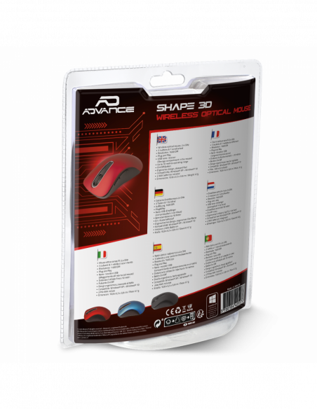 SHAPE 3D Draadloze muis