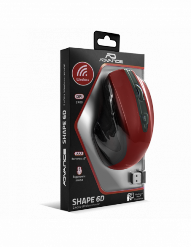 SHAPE 6D Draadloze muis
