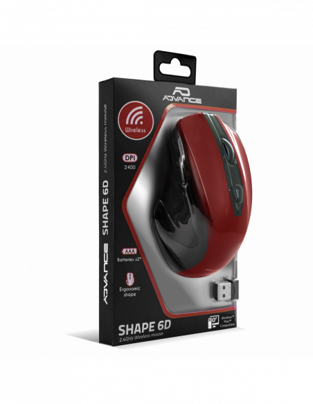 SHAPE 6D kabellose Maus