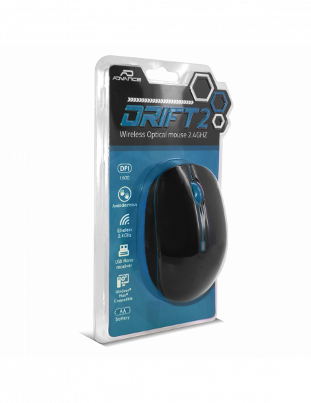 DRIFT2 Draadloze Muis