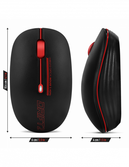 DRIFT2 Mouse senza fili