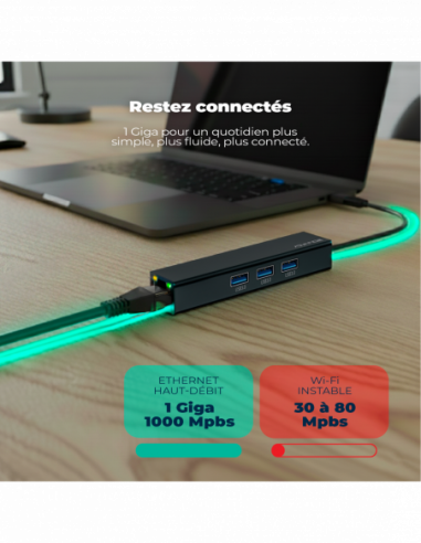 XPAND STARTER USB 3.0 / HUB 4 en 1