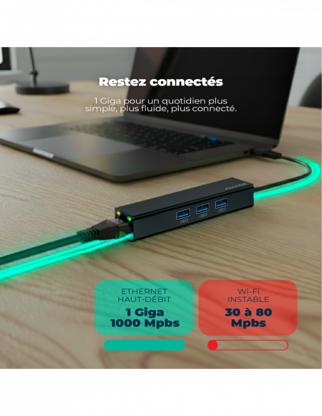 XPAND STARTER USB 3.0 / HUB 4 en 1