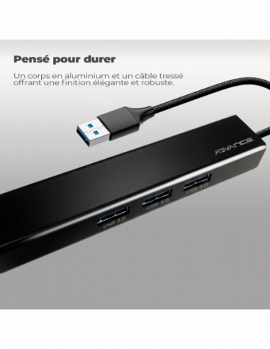 XPAND STARTER USB 3.0 / HUB 4 en 1