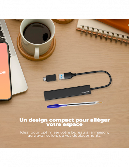 XPAND STARTER USB 3.0 / HUB 4 en 1