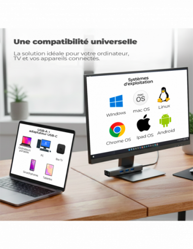 XPAND STARTER USB 3.0 / HUB 4 en 1