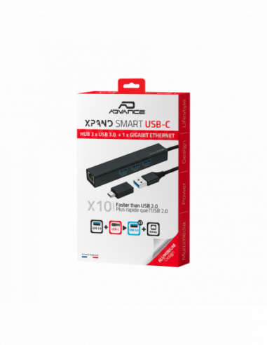 XPAND STARTER USB 3.0 / HUB 4 en 1