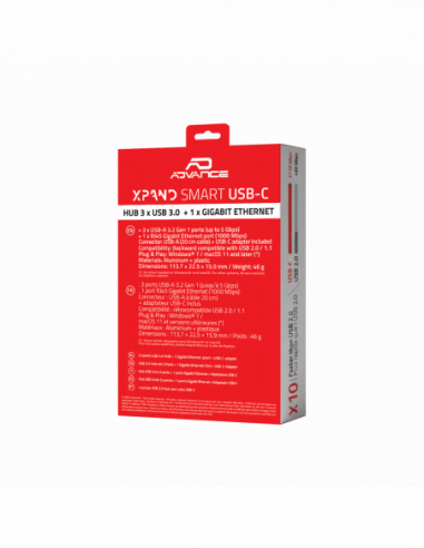 XPAND STARTER USB 3.0 / HUB 4 en 1