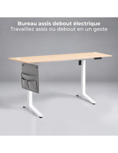 FLEXDESK LIGHT OAK 160