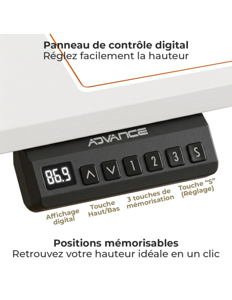 FLEXDESK WHITE 160